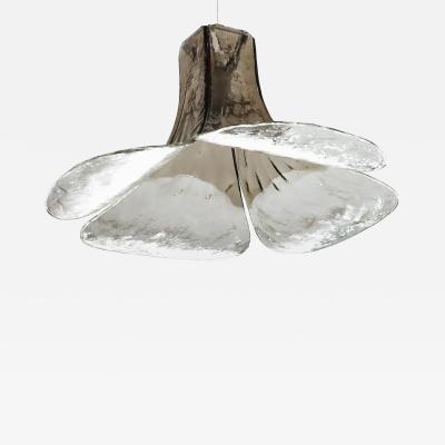 Carlo Nason Extra Large Murano Glass Petal Pendant by Carlo Nason for Mazzega 3 Available 