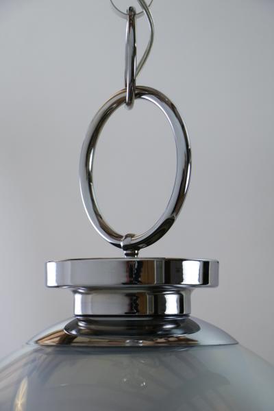 Carlo Nason Italian Midcentury Space Age Pendant Lamp Designed by Carlo Nason for Mazzega