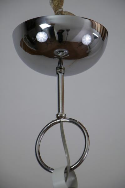 Carlo Nason Italian Midcentury Space Age Pendant Lamp Designed by Carlo Nason for Mazzega