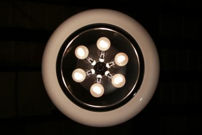 Carlo Nason Italian Midcentury Space Age Pendant Lamp Designed by Carlo Nason for Mazzega