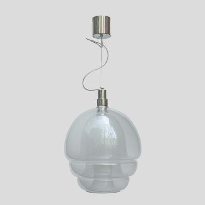 Carlo Nason LS 134 Space Age suspension light by Carlo Nason for Mazzega