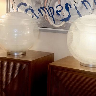 Carlo Nason LT328 Pulegoso Glass Table Lamp by Carlo Nason for AV Mazzega