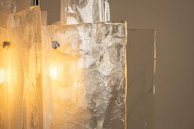 Carlo Nason Large Pendant Lamp LS 199 by Carlo Nason for Mazzega Italy 1970s