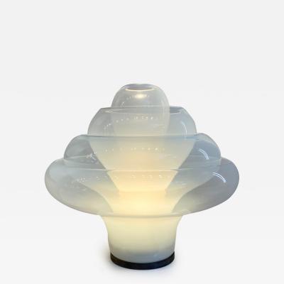 Carlo Nason Lotus Murano Glass Table Lamp by Carlo Nason for Mazegga