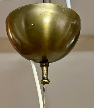 Carlo Nason Mazzega Chandelier with Chevron Pattern by Carlo Nason 1970 Italy