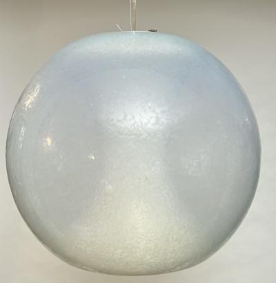 Carlo Nason Mazzega Chandelier with Suspendent Inner Shade by Carlo Nason 1970 Italy