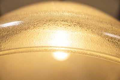 Carlo Nason Mazzega Pendant Lamp in Bullicante Murano Glass by Carlo Nason Italy 1970s