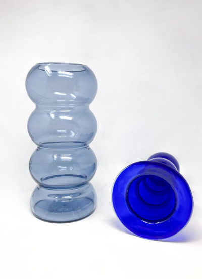 Carlo Nason Mid Century Modern Murano Glass Vases by Carlo Nason for Mazzega Italy 1960s