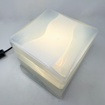 Carlo Nason Mid Century Table Lamp in Murano Glass By Carlo Nason Italy 1960s