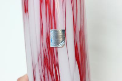 Carlo Nason Murano Carlo Mason Art Glass Vase by Mazzega 1970 Italy