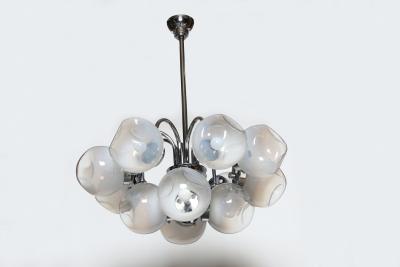 Carlo Nason Murano Carlo Nason chandelier Italy circa 1960s