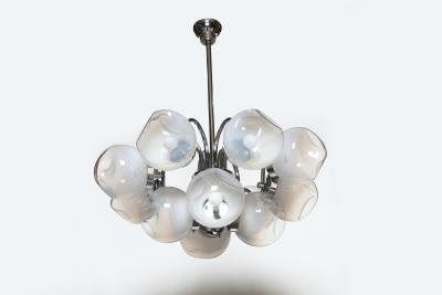 Carlo Nason Murano Carlo Nason chandelier Italy circa 1960s