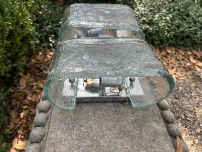 Carlo Nason Pair Of Murano Glass Sconces By Carlo Nason For Mazzega