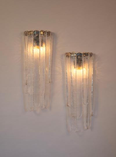 Carlo Nason Pair of Carlo Nason wall lights Italy c1960