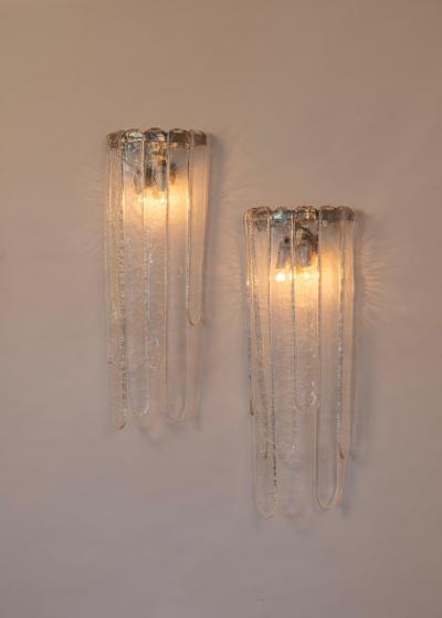 Carlo Nason Pair of Carlo Nason wall lights Italy c1960