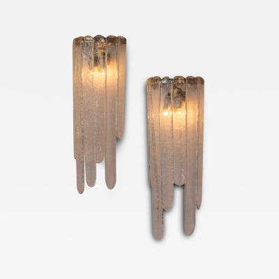Carlo Nason Pair of Carlo Nason wall lights Italy c1960
