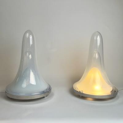 Carlo Nason Pair of LS144 Table Lamps by Carlo Nason for AV Mazzega Italy 1969