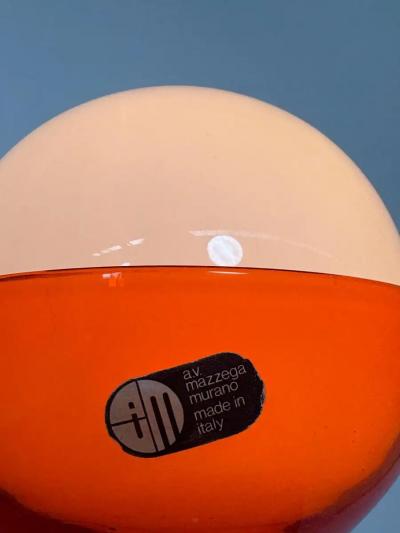 Carlo Nason Pair of LT216 Table Lamps by Carlo Nason for Mazzega 1960s