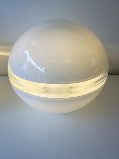 Carlo Nason Pair of Lamps LT230 Murano Glass by Carlo Nason for Mazzega Italy 1970s