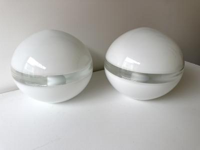 Carlo Nason Pair of Lamps LT230 Murano Glass by Carlo Nason for Mazzega Italy 1970s