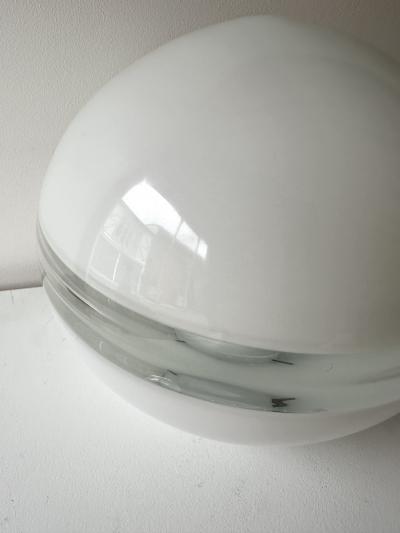 Carlo Nason Pair of Lamps LT230 Murano Glass by Carlo Nason for Mazzega Italy 1970s