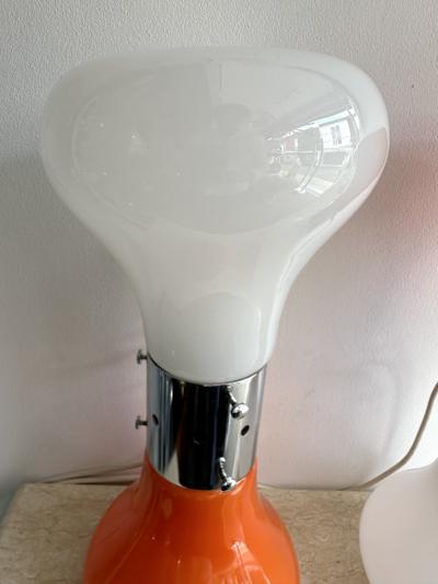 Carlo Nason Pair of Murano Glass Birillo Lamps by Carlo Nason for Mazzega Italy 1970s