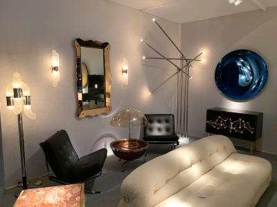 Carlo Nason Pair of Torpedo Murano Glass Sconces by Carlo Nason for Mazzega Italy 1970s