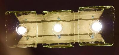 Carlo Nason Pendant of Murano Glass by Nason for Mazzega 1970s