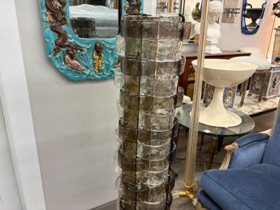 Carlo Nason Rare Murano Floor Lamp Designed By Carlo Nason For Mazzega