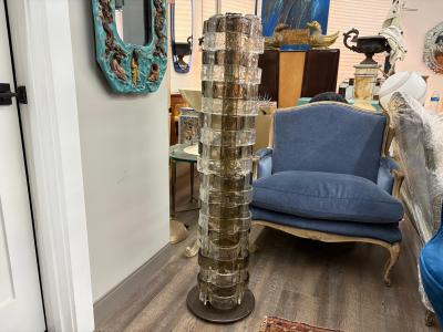 Carlo Nason Rare Murano Floor Lamp Designed By Carlo Nason For Mazzega
