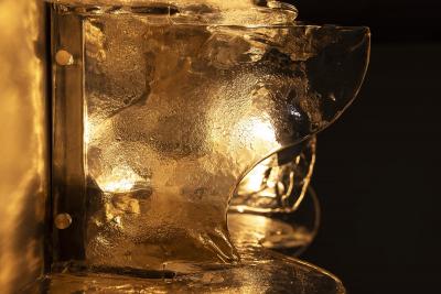 Carlo Nason Set of Four LP 263 Wall Appliques or Ceiling Lamps by Carlo Nason for Mazzega