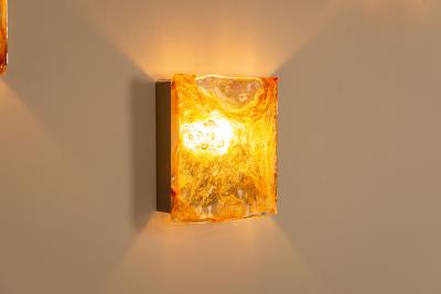 Carlo Nason Set of Six Wall Appliques in the Style of Carlo Nason Italy 1970s