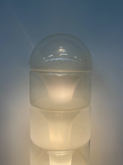 Carlo Nason Sfumato Floor Lamp Model LT316 By Carlo Nason For Mazzega Murano Glass Italy