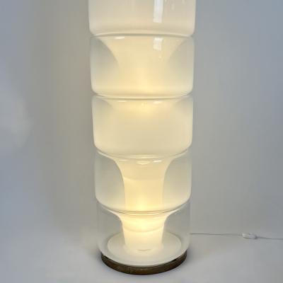 Carlo Nason Sfumato LT316 Murano Glass Floor Lamp by Carlo Nason for AV Mazzega