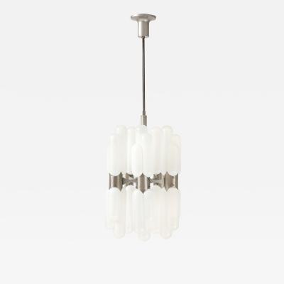 Carlo Nason Torpedo Chandelier by Carlo Nason for Mazzega Italy c 1970