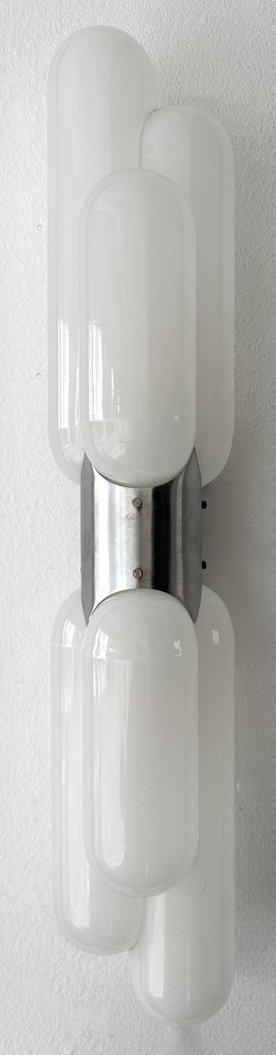 Carlo Nason Torpedo Murano Glass Sconce by Carlo Nason for Mazzega Italy 1970s