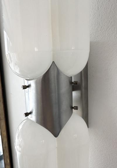 Carlo Nason Torpedo Murano Glass Sconce by Carlo Nason for Mazzega Italy 1970s