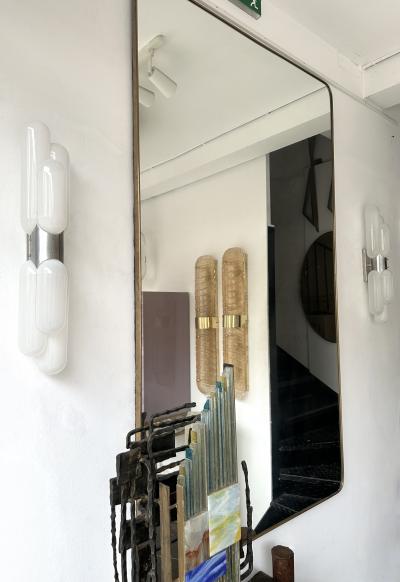 Carlo Nason Torpedo Murano Glass Sconce by Carlo Nason for Mazzega Italy 1970s