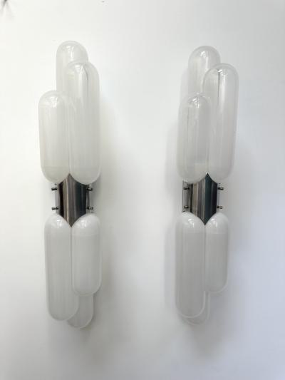 Carlo Nason Torpedo Murano Glass Sconce by Carlo Nason for Mazzega Italy 1970s