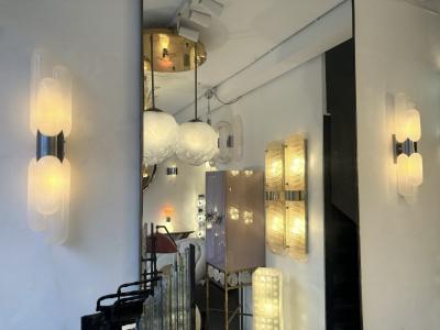 Carlo Nason Torpedo Murano Glass Sconce by Carlo Nason for Mazzega Italy 1970s