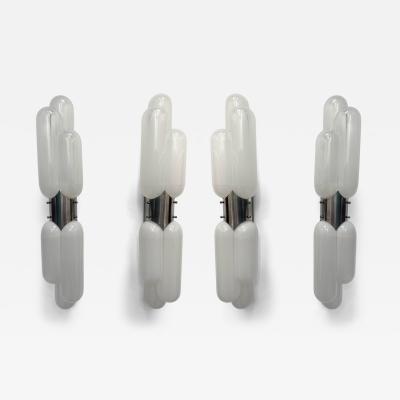 Carlo Nason Torpedo Murano Glass Sconce by Carlo Nason for Mazzega Italy 1970s