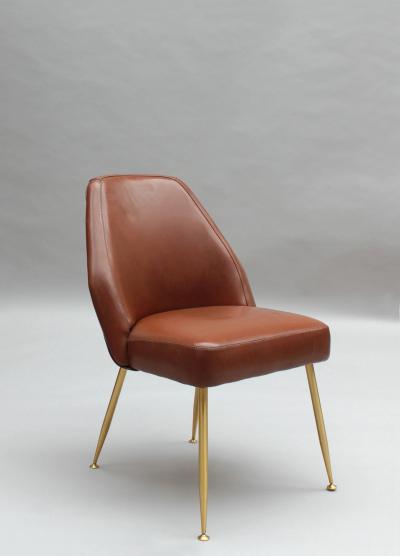 Carlo Pagani Set of 8 Fine 1950s Dining Campanula Chairs by Carlo Pagani for Arflex