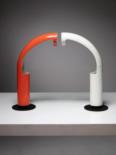 Carlo Ricci Pair of Table Lamps by Carlo Ricci Moretti for O Luce