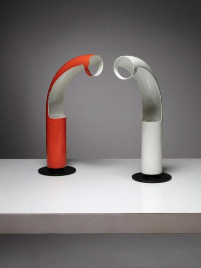 Carlo Ricci Pair of Table Lamps by Carlo Ricci Moretti for O Luce