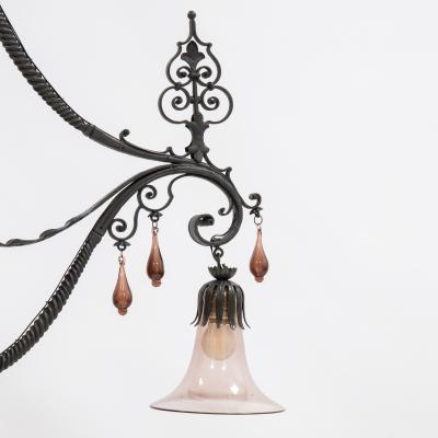 Carlo Rizzarda Chandelier Mod 242 by Carlo Rizzarda circa 1910