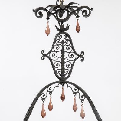 Carlo Rizzarda Chandelier Mod 242 by Carlo Rizzarda circa 1910