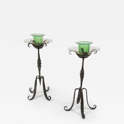 Carlo Rizzarda Pair of candlesticks