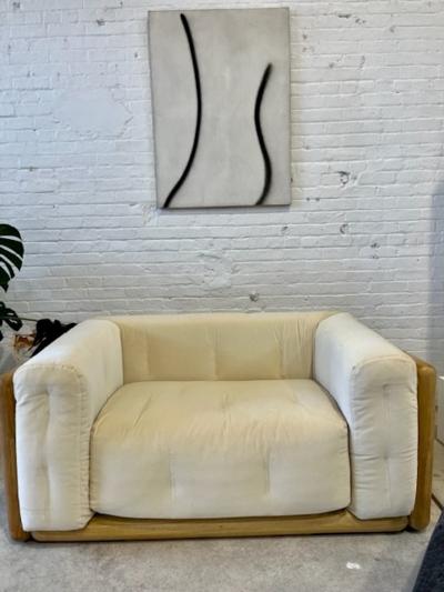 Carlo Scarpa Carlo Scarpa Pair of Cornaro Sofas Mid 20th Century
