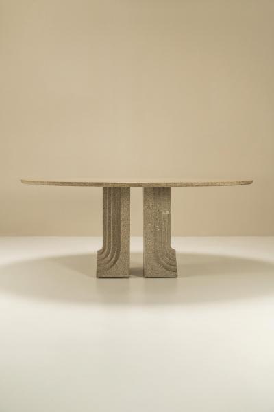 Carlo Scarpa Carlo Scarpa Samo Dining Table for Simon Gavina Italy 1970s