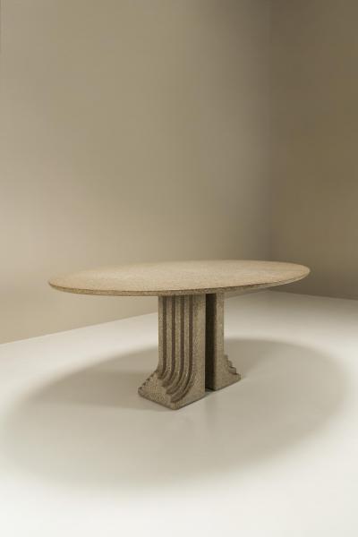 Carlo Scarpa Carlo Scarpa Samo Dining Table for Simon Gavina Italy 1970s